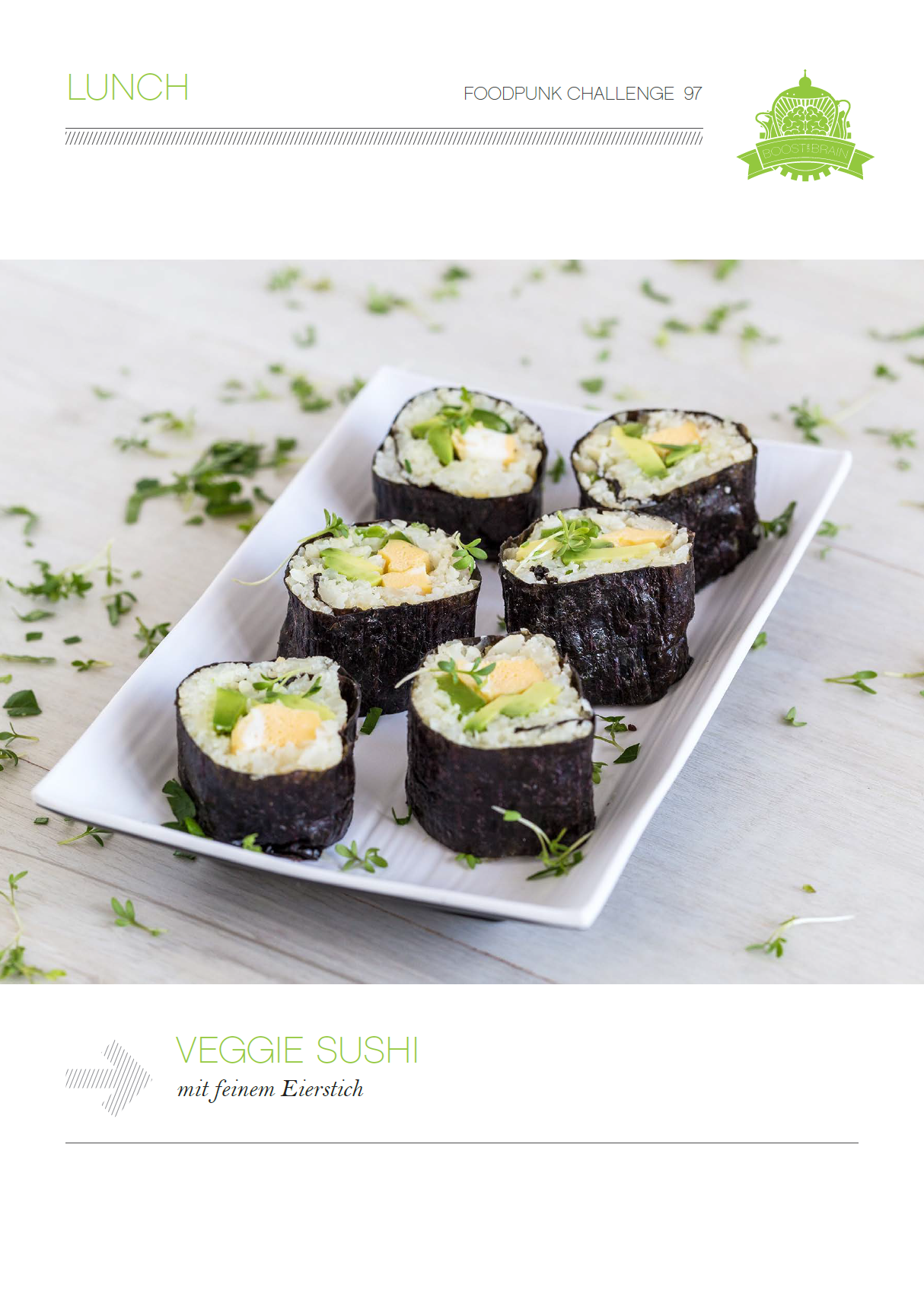 Boost Your Brain Veggie 1600 kcal, 30 Tage vegetarischer Keto Ernährungsplan
