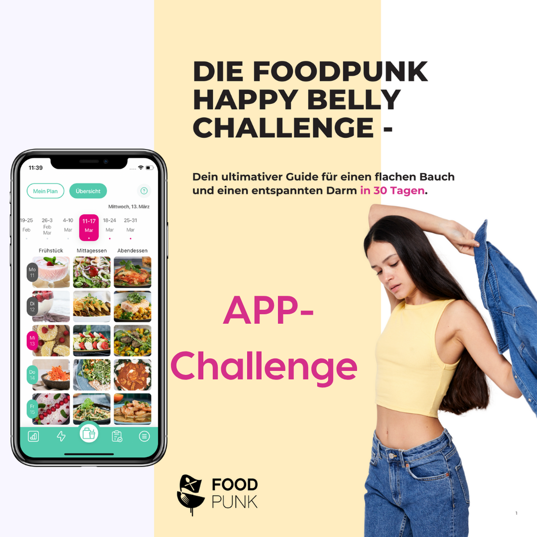 Happy Belly Challenge – für Foodpunk Bestandskunden