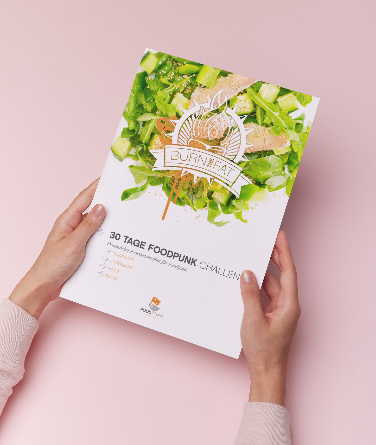 Burn The Fat Challenge 1600 kcal, 30 Tage Low Carb Ernährungsplan
