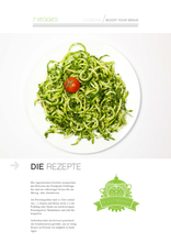 Laden Sie das Bild in den Galerie-Viewer, Veggie Upgrade, Boost Your Brain 2000 kcal, 7 vegane &amp; vegetarische Rezepte